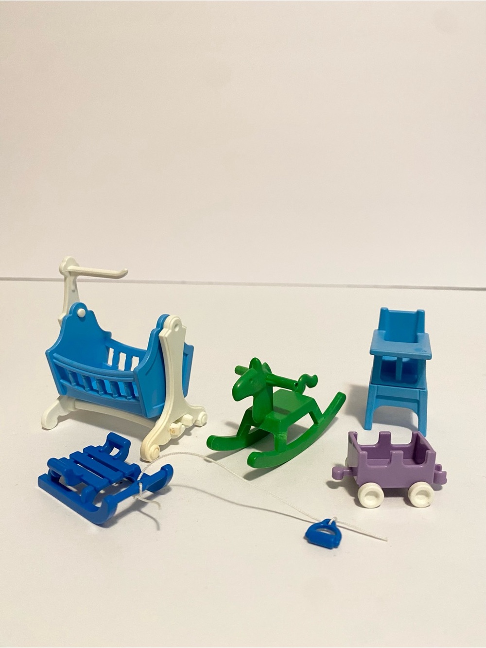 Playmobil Children’s Bedroom Nursery Playroom Set Vintage Toy Geobra Lot
